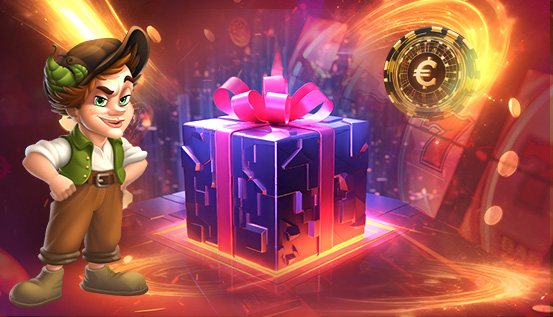Euro Bets Casino gift box promotion art